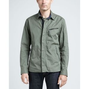 RAG & BONE Men's Hendon Shirt Jacket Geen Size S